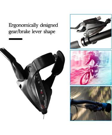 FAIREDEAR 24-Speed Bike Gear Shifter | EF500 Derailleur | Mountain Bicycle Speed Brake - Buy Online on SooperMarket.com
