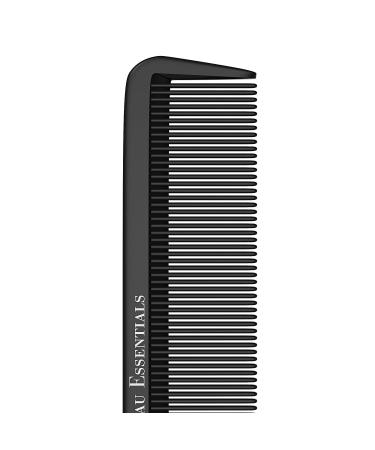 Professional 8.8 Inch Tail Comb - Black Carbon Fiber & Stainless Steel Pintail - Anti-Static, Heat Resistant Teasing Comb - Lightweight for All Hair Types - Buy Online on SooperMarket.com