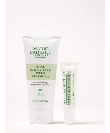 Mario Badescu Vitamin E Hand Cream - Moisturizing, Fast-Absorbing, Ideal for All Skin Types - Rose - Buy Online on SooperMarket.com