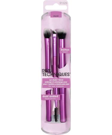 Real Techniques Everyday Essentials + Eye Shade + Blend Brush Set Everyday Essentials Set + Shade - Buy Online on SooperMarket.com