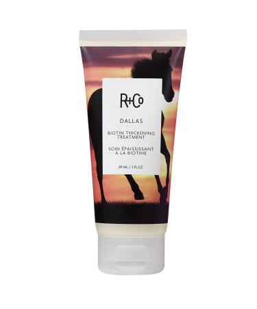 R+Co Dallas Biotin Thickening Treatment | Lasting Volume + Strengthens Hair + Builds Texture | Vegan + Cruelty-Free | 3 Oz