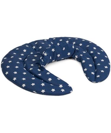 Cozy Neck Pillow with Stand-Up Collar - Stars Blue | Rapeseed Heat Pad & Warmer for Ultimate Comfort - Buy Online on SooperMarket.com