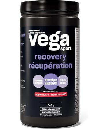 Vega Sport Hydration Electrolyte Powder Berry (40 Servings) Vegan Hydrator & Sport Post-Workout Recovery Accelerator Apple Berry (20 Servings) Vegan Non Dairy Gluten Free BCAAs 540g - Buy Online on SooperMarket.com