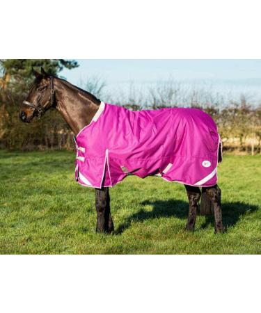 Swish Equestrian 100g Detachable Neck Turnout Rug - Mulberry 6'6 - Buy Online on SooperMarket.com