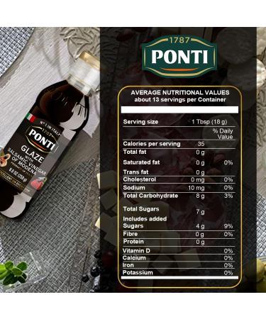 PONTI GLAZE WITH MOSCATO GRAPE MUST Balsamic Grape Moscato - Buy Online on SooperMarket.com