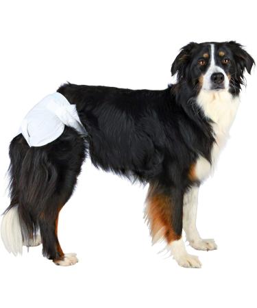 Trixie Dog Diapers M-L (12 Pack) for Bitches - White Fits 36-52 cm | International Shipping Available - Buy Online on SooperMarket.com