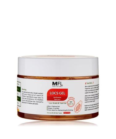 Made For Locs Retwisting Firm Hold Styling Pomade | Gel | 4 oz (Papaya)