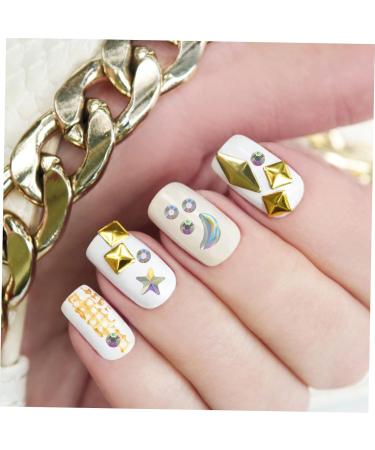 Gogogmee 4 Sheets Face Stickers Manicure Stickers Face Jewelry Gems for Hair Stickers for Nails Flat Back Embellishments Makeup Rhinestones for Eyes Eye Rhinestones Makeup Nail Gems Resin - Buy Online on SooperMarket.com