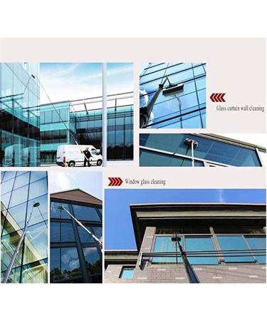 Window Cleaning Pole Telescopic Aluminum Alloy Water Fed Extendable Brush for Photovoltaic Panel Cleaning Indoor/Outdoor High Window (Color : 10.8m) (7.2m) - Buy Online on SooperMarket.com
