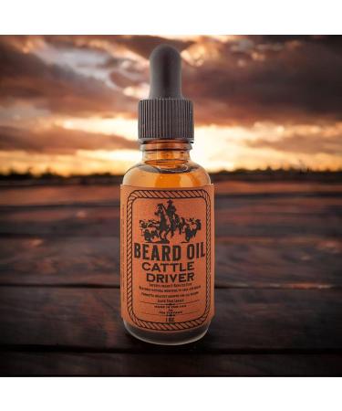 JTM Vintage Cattle Driver Beard Oil | Premium Grooming & International Shipping - Buy Online on SooperMarket.com