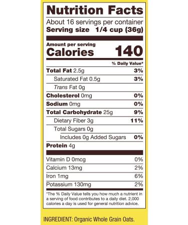 Bob's Red Mill Organic Scottish Oatmeal 20oz (Pack of 2) - Resealable Pouch for Freshness - Buy Online on SooperMarket.com