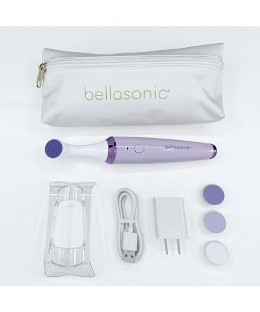BELLASONIC 4-in-1 Electric Nail File Set with Unique Oscillating Head - Rechargeable & Travel-Friendly - Purple Metallic - Buy Online on SooperMarket.com