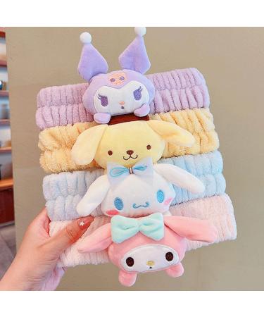 Kawaii Purple Spa Headband for Women and Girls - Soft and Cute Headband for Washing Face, Makeup, and Parties - Buy Online on SooperMarket.com