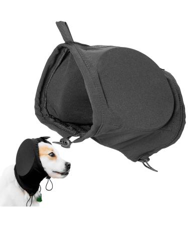 Veesper dog ear pain noise protection dog headphones headphone dog sounds earretting dog fireworks soothe earmath for dog hearts -Wopfwick wrap with cordfix