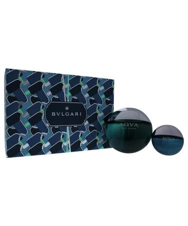 Bvlgari Bvlgari Aqva Men 3.4oz EDT Spray 0.5 EDT Spray 2 Pc Gift Set - Buy Online on SooperMarket.com