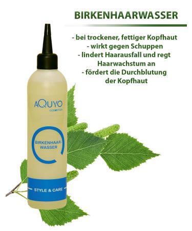 Birch Hair Water for Dry Hair & Sensitive Scalp | 200ml Scalp Care | Anti-Scale & Greasy Hair Solution - Buy Online on SooperMarket.com