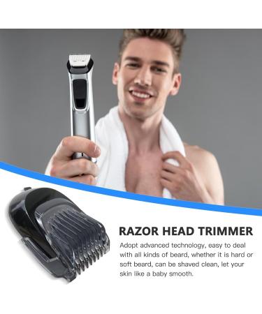 Black Replacement Shaver Head Trimmer for Philips Norelco RQ12 RQ11 RQ10 - Compatible with Sensotouch Arcitec Series 5000 9000 RQ1150 RQ111 RQ32 RQ1250 S9911 Smartclick Beard Styler - Buy Online on SooperMarket.com