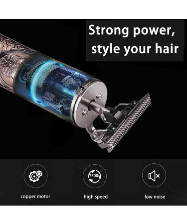 Hair Clippers for Men Professional Cordless Barber Trimmer Set USB Rechargeable Hair Cutting Grooming Kit Electric Beard Trimmer Shaver Hair Cutting Kit with LCD Display Gifts for Men - Buy Online on SooperMarket.com