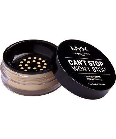 NYX Can't Stop Won't Stop Setting Powder - Banana 06, 1.6g (Pack of 1) - Buy Online on SooperMarket.com