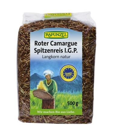 Rapunzel Organic Red Camargue Premium Rice Natural IGP / Wholegrain (6 x 500 gr) 500 g (pack of 6)