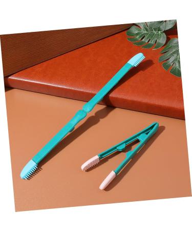 Kisangel 2pcs Eye Gum Cleaner Tear Marks Brush for Dogs Toallitas Desmaquillantes Pet Comb Dog Eye Cleaner Pp 10.00X3.20X1.00CM Assorted Color - Buy Online on SooperMarket.com