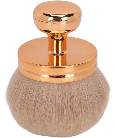 Makeup Brush Compact Electroplated Handle Mushroom Head Skin-Friendly Home Foundation Brush for Dressing Table - Buy Online on SooperMarket.com