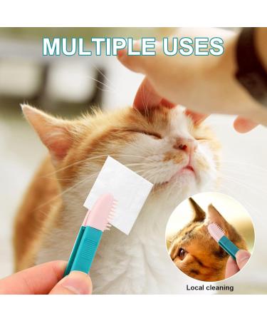 Best Tear Stain Brush for Cats & Dogs | Remove Eye Crust & Mucus | Reusable Pet Eye Comb with Soft Rubber Head - Buy Online on SooperMarket.com