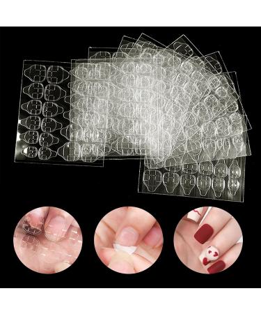 360 PCS Double-Sided Transparent Nail Glue Stickers - Adhesive Pads & Jelly Gel Tape for DIY Manicure Decoration - Buy Online on SooperMarket.com