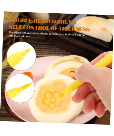 OFFSCH 3pcs Baking Pen Baking Coloring Tool Edible Color Markers Edible Markers for Edible Pens Plastic - Buy Online on SooperMarket.com