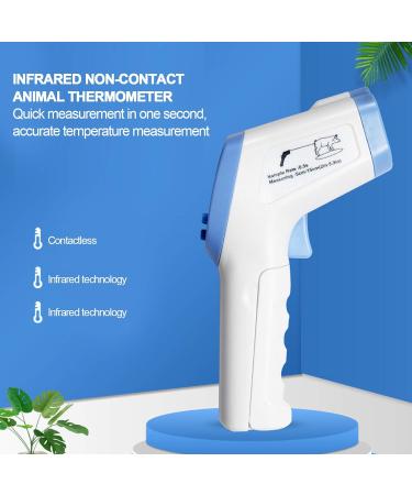 NDNCZDHC Veterinary Thermometer Dog Thermometer Fast Digital Veterinary Thermometer Pet Thermometer for Pig Cattle Sheep Dog Horse (Without Battery) - Buy Online on SooperMarket.com