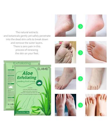 Foot Peeling Mask - Exfoliating Socks for Callus Removal & Soft Feet | Baby Foot Intensive Nourishing Care - Buy Online on SooperMarket.com