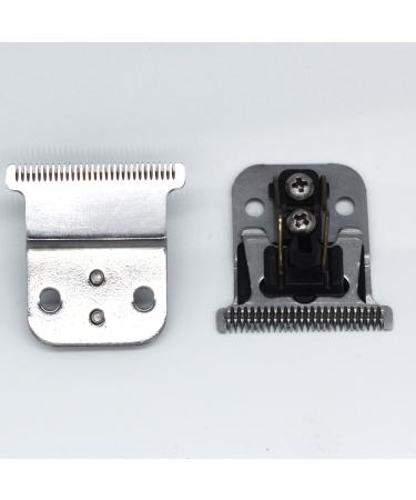 AIRERA Pro Li Trimmer Replacement T Blade #32105 - D7#32655 D8#32400 Carbon Steel Blade Compatible with Andis D8 Slimline Pro Li Hair Trimmer (Silver)