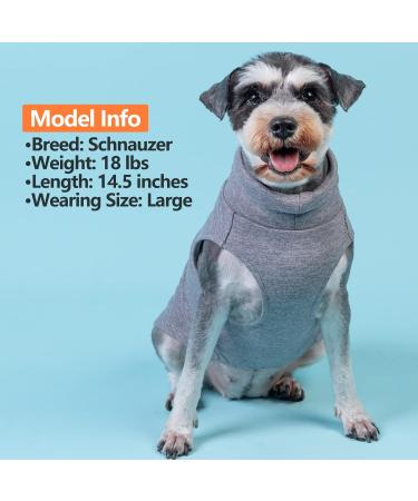 KYEESE 2Pack Dog Coat Turtleneck Sweater for Small Dogs, Grey XL, Sleeveless Design - Buy Online on SooperMarket.com
