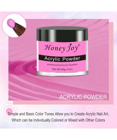 28g/box Acrylic Nail French Manicure Powder - White Clear Red Nude - HJ-NAP017-No.2 - Buy Online on SooperMarket.com
