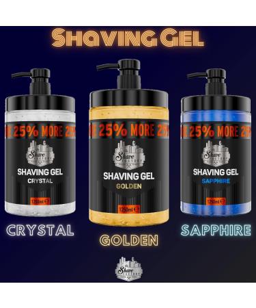 The Shave Factory Razor Gel for Men - Precise Shaving & Skin Moisture | 1250ml Gold Color - International Shipping Available - Buy Online on SooperMarket.com