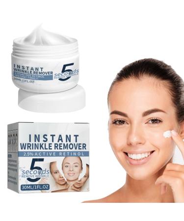 5 Seconds Wrinkle Remover 5 Seconds Retinol Anti-Wrinkle Cream 5 Seconds Anti Wrinkle Face Cream Instant Wrinkle Remover Lifting Moisturizing Facial Cream Tightening Face Cream or Women
