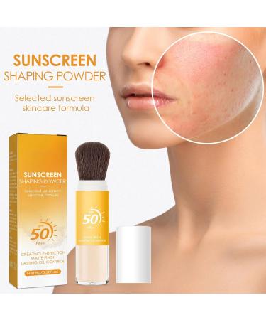 Nmbol 2 pieces Solar Cooling Mineral Sunscreen Mineral Mineral Sunscreen Setting Sun Protection Foundation SPF 50 Minimizes thin lines and pores - Buy Online on SooperMarket.com