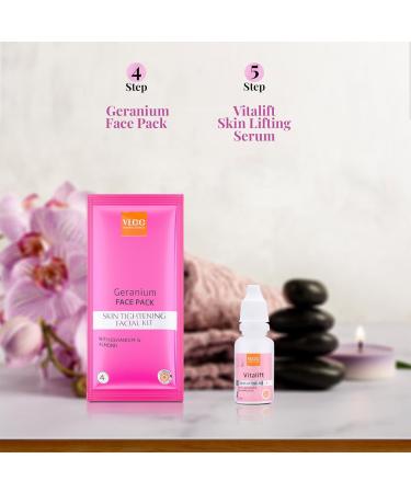 Buy VLCC Skin Tightening Facial Kit 6 Facials (240gm+12ml) | Enhance Your Skin's Firmness | Fast International Shipping - Buy Online on SooperMarket.com