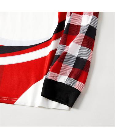 PatPat Family Matching Christmas Pajamas Set - Tree Snowflake Letters Print, Long Sleeve Sleepwear, Xmas Outfits for Kids 6-7 Years - Colorblock - Buy Online on SooperMarket.com