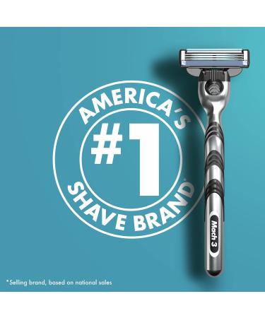 Buy Gillette Mach3 Men's Razor Blades - 10 Blade Refills for Smooth Shaving | International Shipping Available - Buy Online on SooperMarket.com