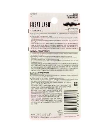Maybelline Clear Great Lash Washable Mascara 110, 2-Pack - 1 ea - Buy Online on SooperMarket.com
