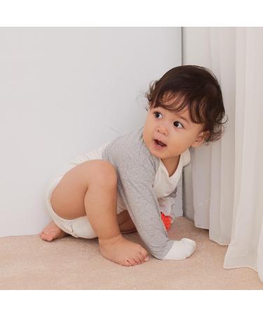 Edenswear Zinc-Infused Mitten Sleeves for Kids with Eczema - Gray (6 Months) - Buy Online on SooperMarket.com