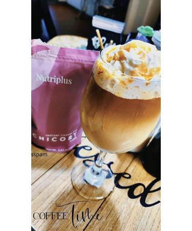 Nutriplus Chicory: Instant Coffee & Chicory Blend with Prebiotic Fiber for Digestive Health - Buy Online on SooperMarket.com