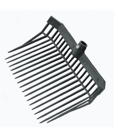 Plastic Shaving Fork Head Black