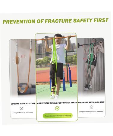 Pull Up Assistance Bands - Elastic Adjustable Resistance Band for Chin Up & Muscle Training | Heavy Duty Anti-Slip Exercise Equipment (Green - Buy Online on SooperMarket.com