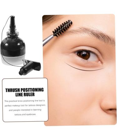 NOLITOY String Ink Line Box Ink Line Ruler The Black Black-ish Mee Eyebrow Drawing Makeup Tools Bottled - Buy Online on SooperMarket.com
