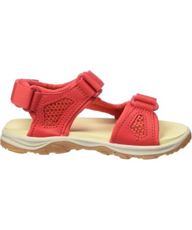Jack Wolfskin Unisex Kids Taraco Beach K Sandal 32 EU - Red & Champagne | International Shipping Available - Buy Online on SooperMarket.com