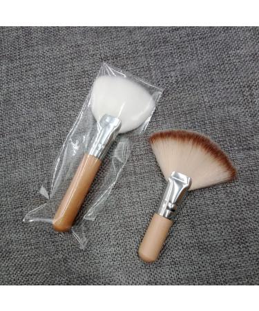 FRCOLOR 4pcs Fluffy Makeup Brushes Set - Soft Short Handle Fan Brushes for Facials & Makeup Tools - Assorted Colors - Buy Online on SooperMarket.com