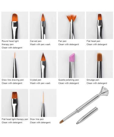 Art Nail Tools & Brush Set for Nail Art | DIY Point Design Liner & Accessories - International Shipping - Buy Online on SooperMarket.com