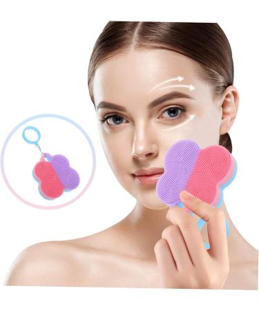 KOMBIUDA Facial Cleansing Brush exfoliator Silicone Brush for face Silicone Facial Cleansing Brush face wash Brush Silicone face Scrubber for Women face Brush Bath Brush Silica Gel The face 7x7cm As Shown - Buy Online on SooperMarket.com